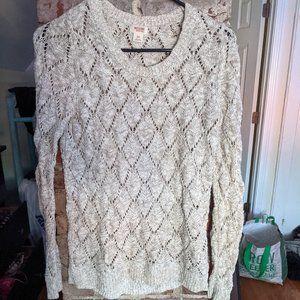 Casual light Sweater Cream Spring/Fall